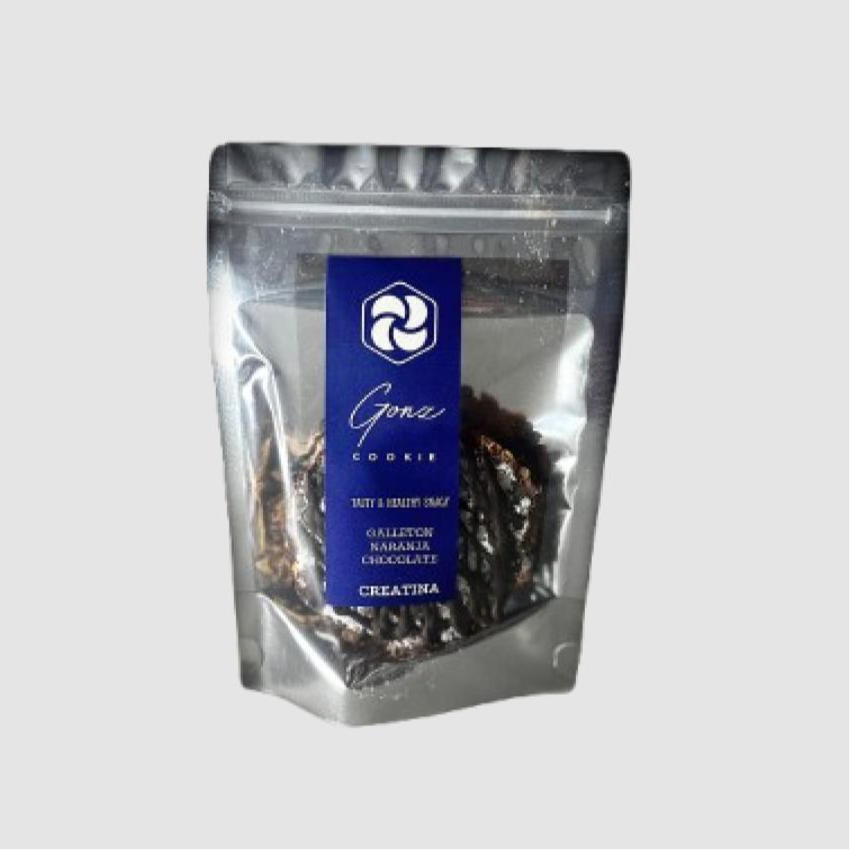 GALLETON DE CREATINA - NARANJA/CHOCOLATE