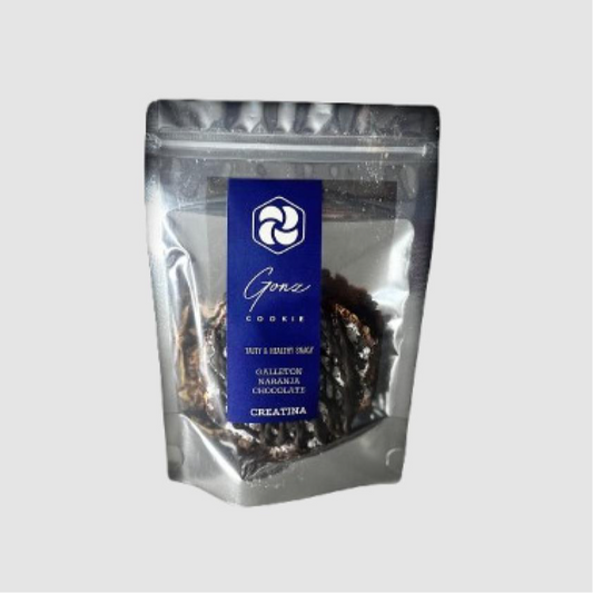 GALLETON DE CREATINA - NARANJA/CHOCOLATE