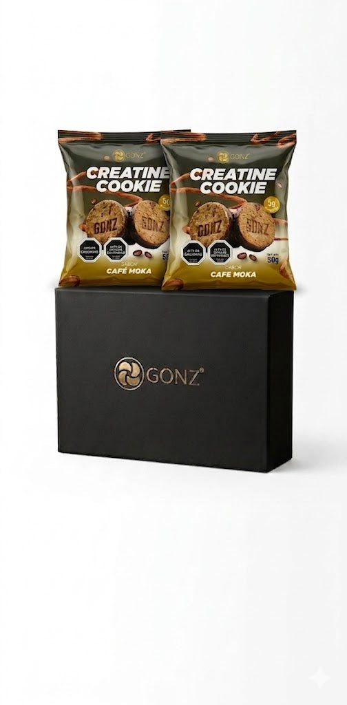 CREATINE COOKIE- CAFÉ MOKA- caja de 14 unidades